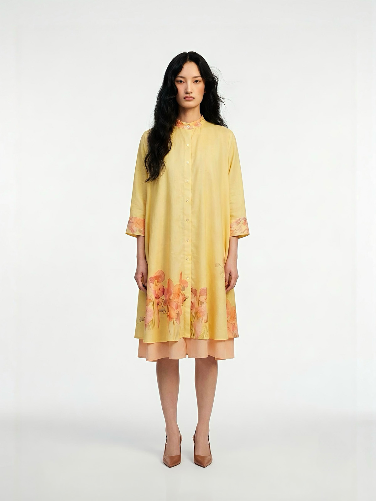Poppy Floral Shirt Dress